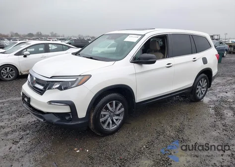 2019 Honda Pilot Ex-L from USA, damaged, VIN 5FNYF6H41KB042838